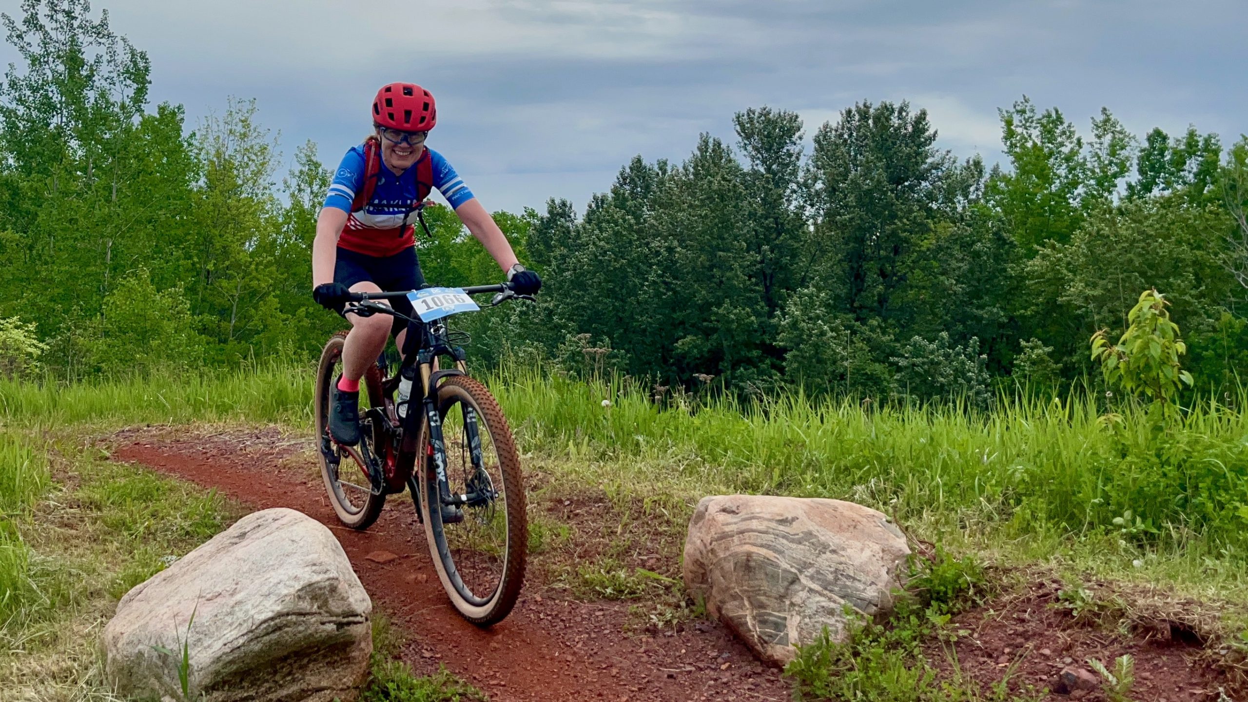 Redhead mountain bike race