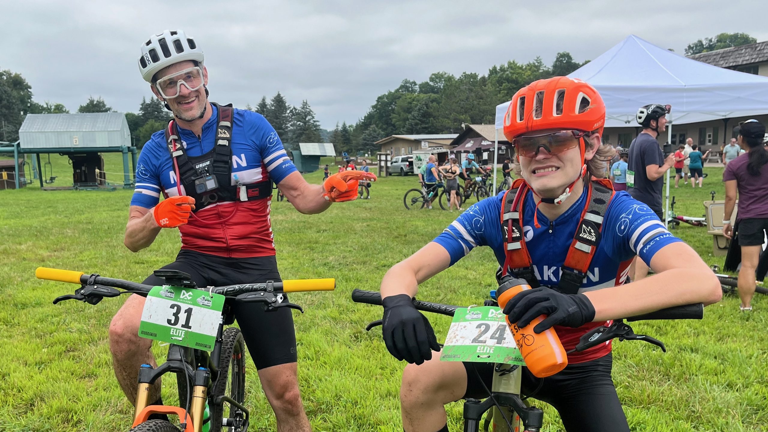 Mt Kato mountain bike race