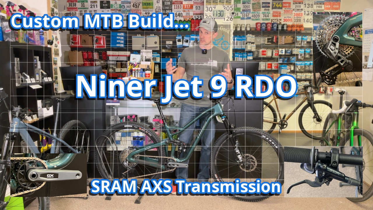 custom Niner Jet mountain bike build