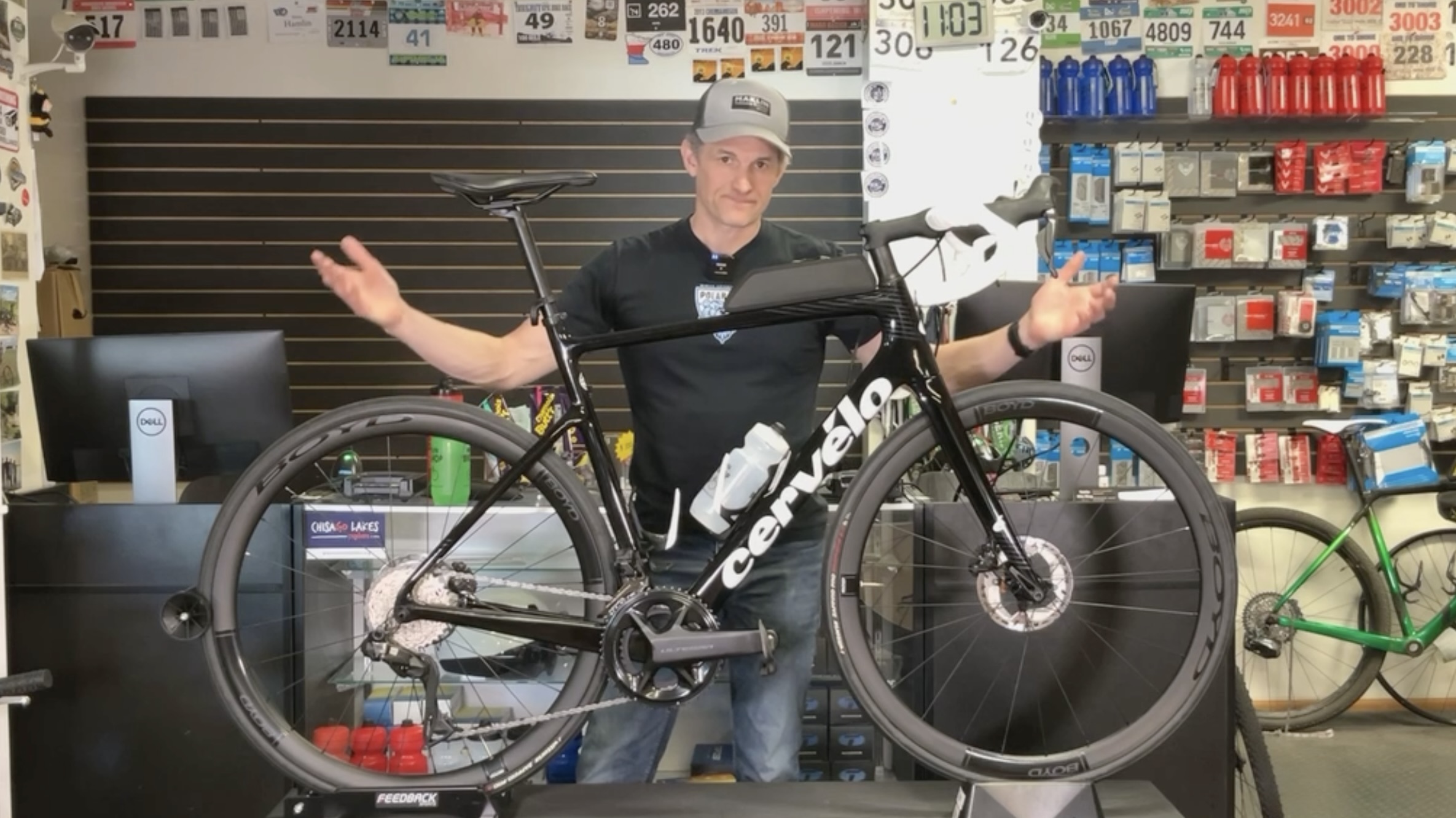 Custom Cervelo Caledonia Road Bike
