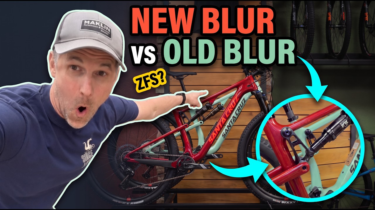 Santa Cruz Blur 5 vs Blur 4